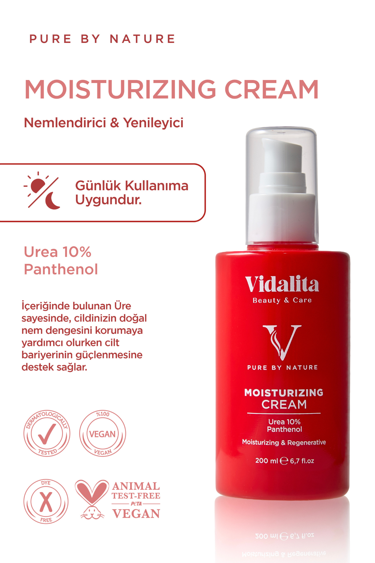 Nemlendirici Moisturizing Ürea Krem