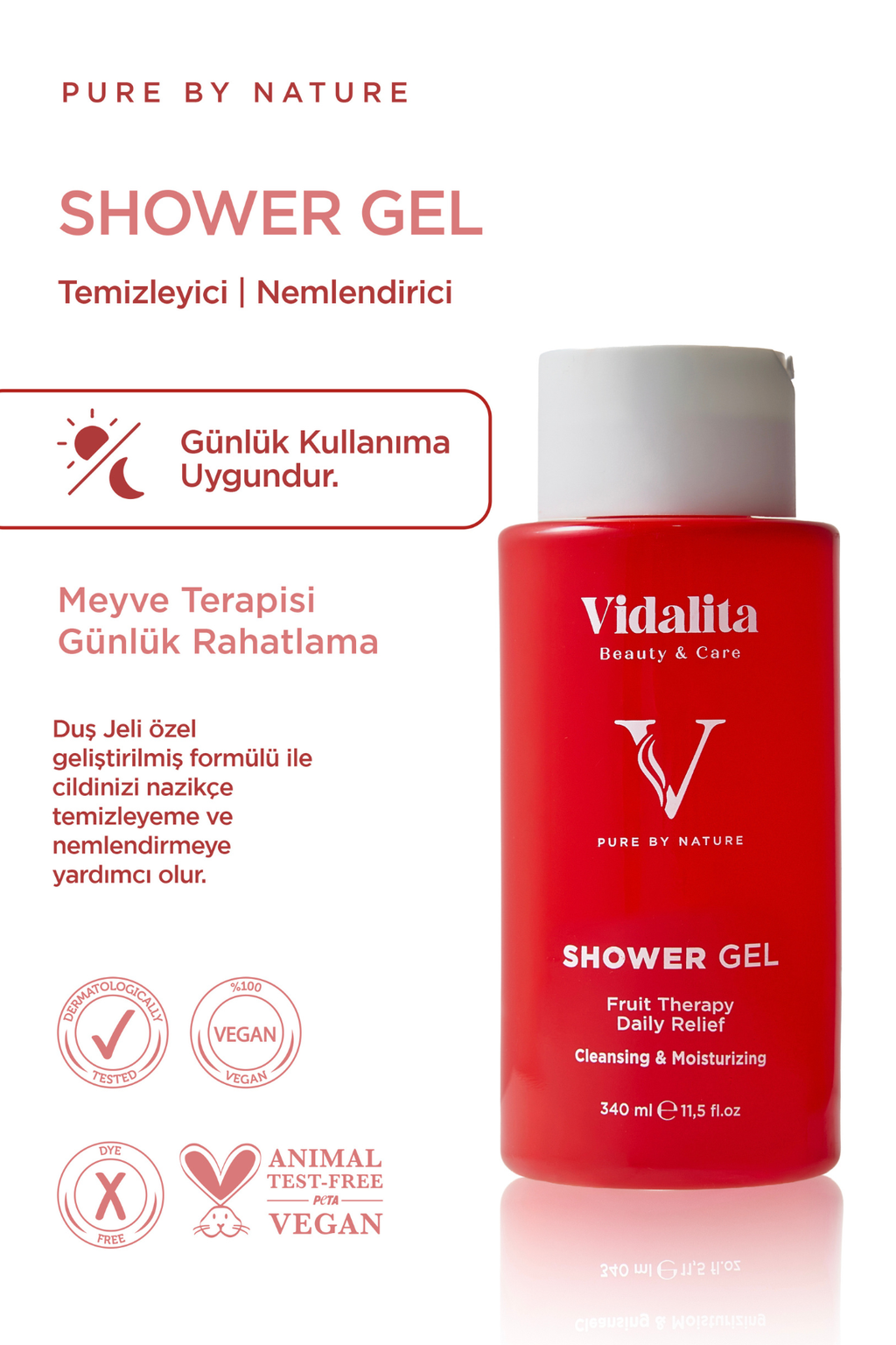 Meyve Kokulu Duş Jeli